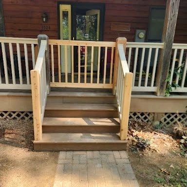 Rustic interior woodworking Waterloo IL